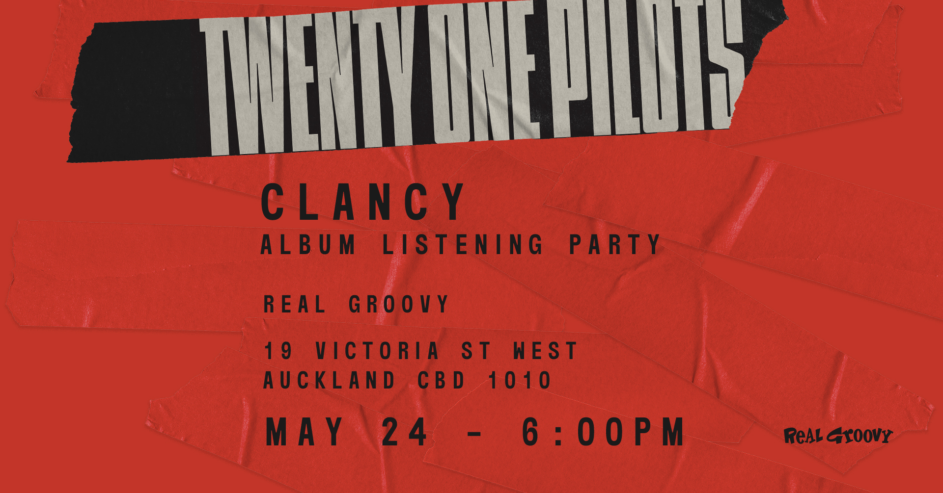 Real Groovy Presents: Twenty One Pilots Clancy Listening Party