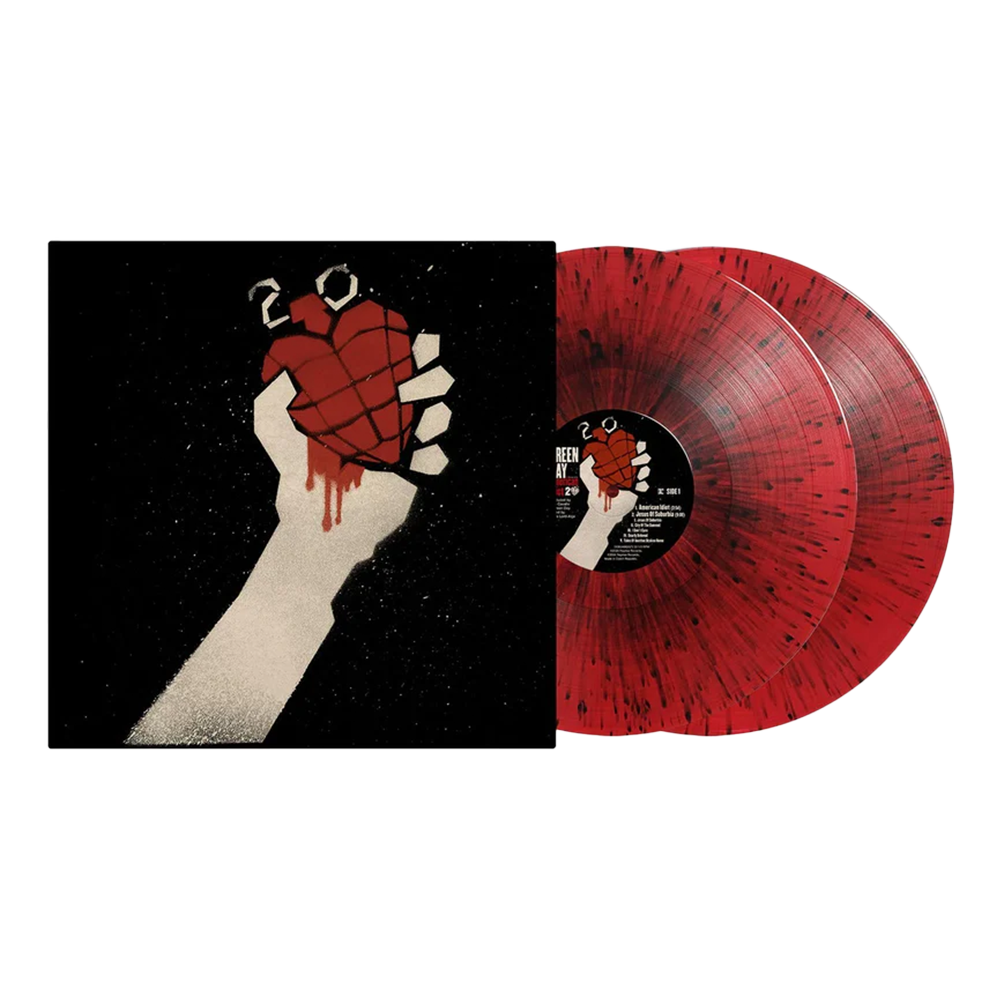 American Idiot (20th Anniversary Red And Black Splatter 2lp Edition) (Vinyl)