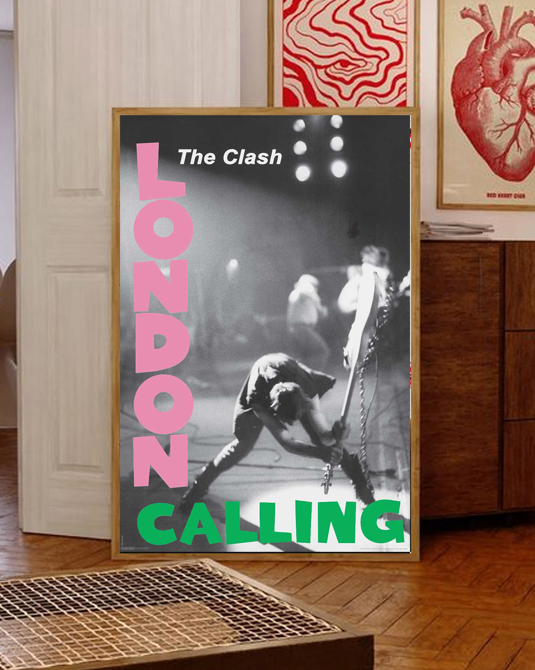 THE CLASH LONDON CALLING ポスター THE CLASH, LONDON CALLING,AUTHENTIC LICENSED 2007 XL POSTER
