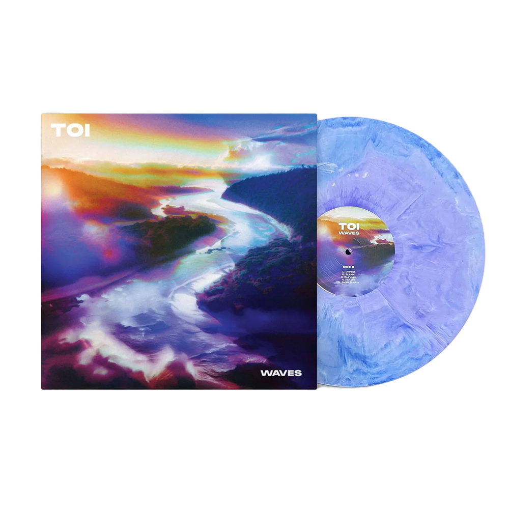 Waves (Blue Purple And White Marbled Edition) (Vinyl)
